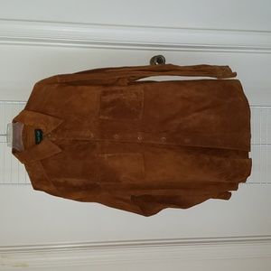 Hunt Club suede shirt